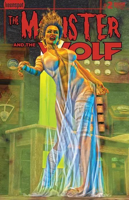 MARK SPEARS MONSTERS THE MONSTER & THE WOLF #2 CVR D INC 1:100 MARK SPEARS THE AWAKENING HOLOFOIL VAR (FREE) (NET) Ex Posse Holdings