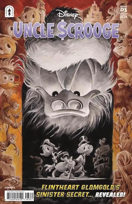UNCLE SCROOGE FLINTHEART GLOMGOLDS SINISTER SECRET #3 (OF 3) CVR A PAOLO MOTTURA Fantagraphics