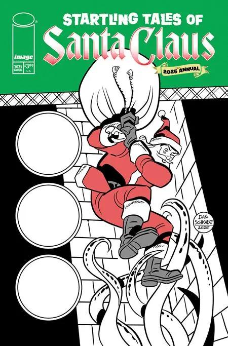 STARTLING TALES OF SANTA CLAUS 2025 ANNUAL (ONE SHOT) CVR D INC 1:10 DAN SCHKADE VAR Image Comics