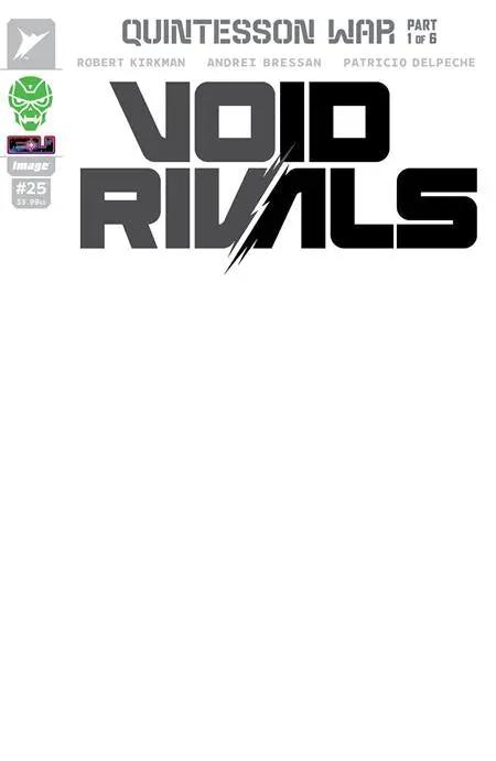 VOID RIVALS #25 CVR G BLANK SKETCH VAR Image Comics
