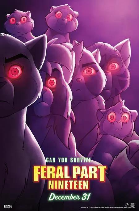 FERAL #19 CVR B TONY FLEECS & TRISH FORSTNER MOVIE POSTER HOMAGE VAR Image Comics