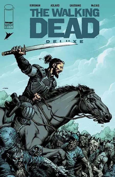 WALKING DEAD DELUXE #127 CVR A DAVID FINCH & DAVE MCCAIG (MR) Image Comics