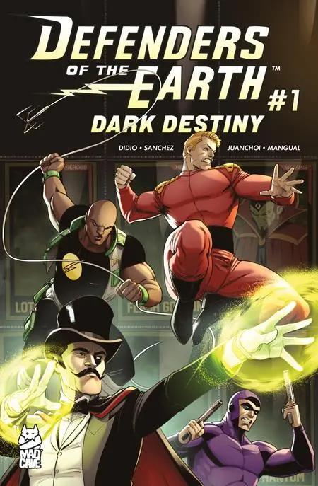 DEFENDERS OF THE EARTH DARK DESTINY #1 (OF 4) CVR C 10 COPY BOB QUINN UNLOCK VAR Mad Cave Studios