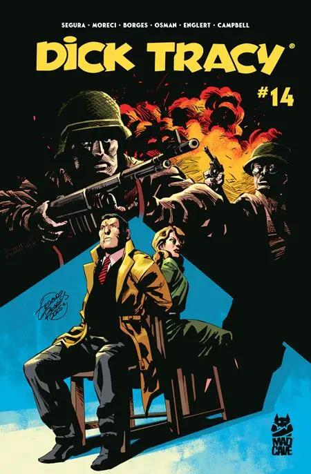 DICK TRACY #14 CVR A GERALDO BORGES Mad Cave Studios