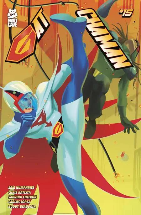 GATCHAMAN #15 CVR A INAKI MIRANDA Mad Cave Studios