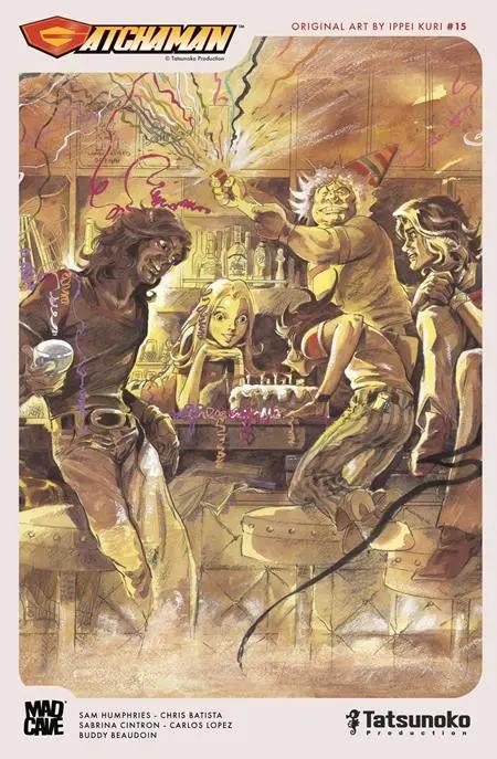 GATCHAMAN #15 CVR B IPPEI KURI VAR Mad Cave Studios