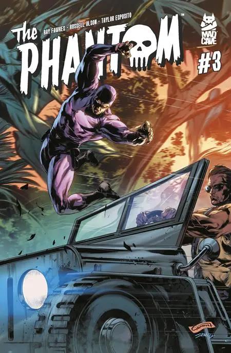 PHANTOM #3 CVR B CAANAN WHITE VAR Mad Cave Studios