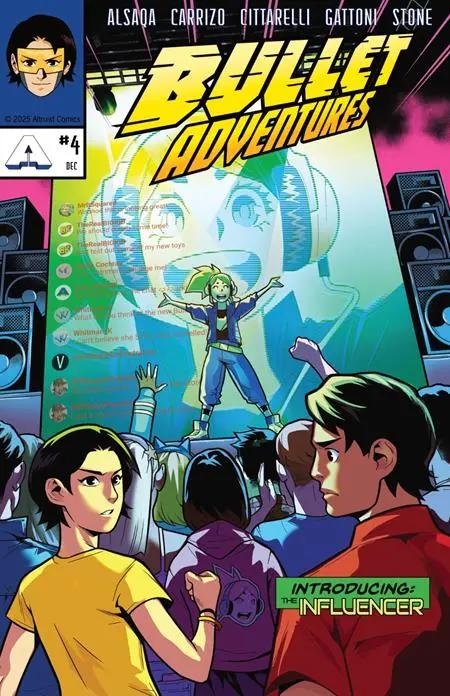 BULLET ADVENTURES #4 CVR A NICOLAS CARRIZO FRANCESCA CITTARELLI Massive Publishing