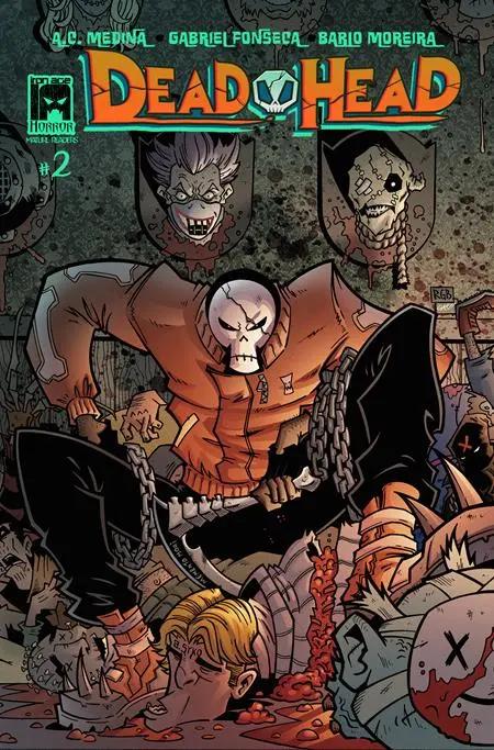 DEAD HEAD #2 (OF 6) CVR B RYAN G BROWNE VAR (MR) Massive Publishing