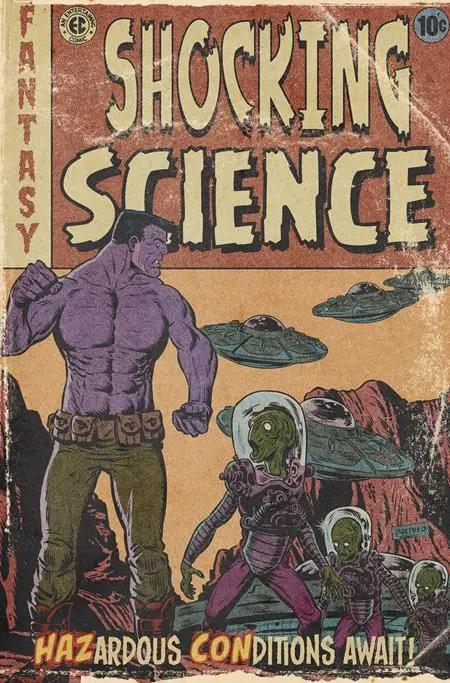 HAZCON #2 (OF 5) CVR B NIK POLIWKO KENNEY MESNARD EC MONSTER HOMAGE VAR Limited to 1000 Allocations May Occur Massive Publishing