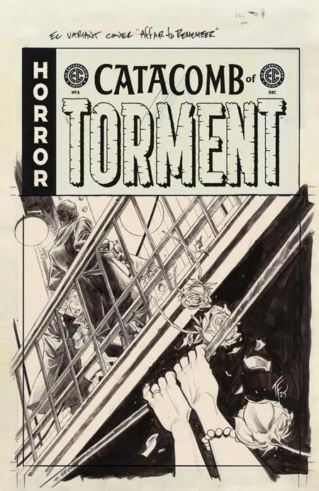 EC CATACOMB OF TORMENT #6 CVR D INC 1:20 TOM FOWLER B&W ARTIST EDITION VAR Oni Press