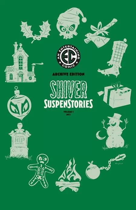EC SHIVER SUSPENSTORIES 2 #1 CVR E INC 1:50 RIAN HUGHES ARCHIVE EDITION VAR Oni Press