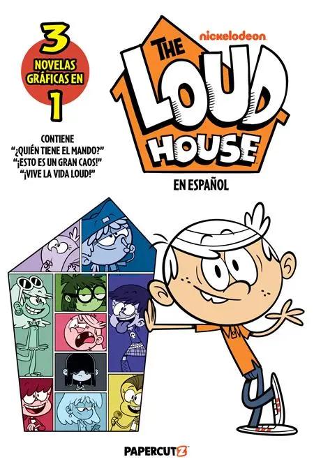 LOUD HOUSE 3 IN 1 TP VOL 01 (Spanish Edition) Papercutz