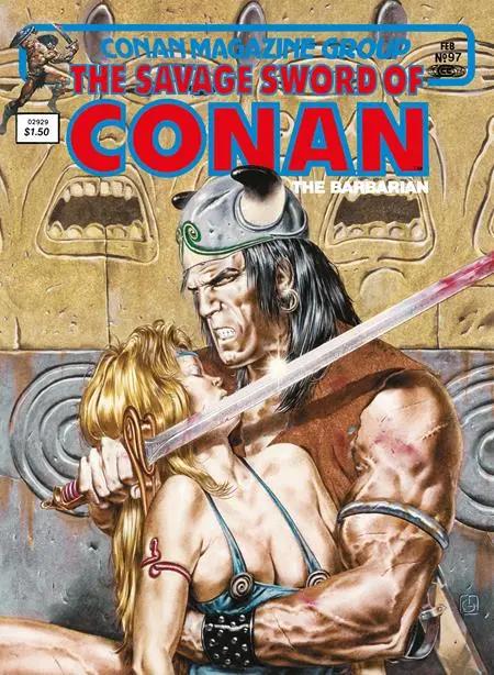 SAVAGE SWORD OF CONAN THE ORIGINAL COMICS OMNIBUS HC VOL 07 DIRECT MARKET EDITION CVR (MR) Titan Comics