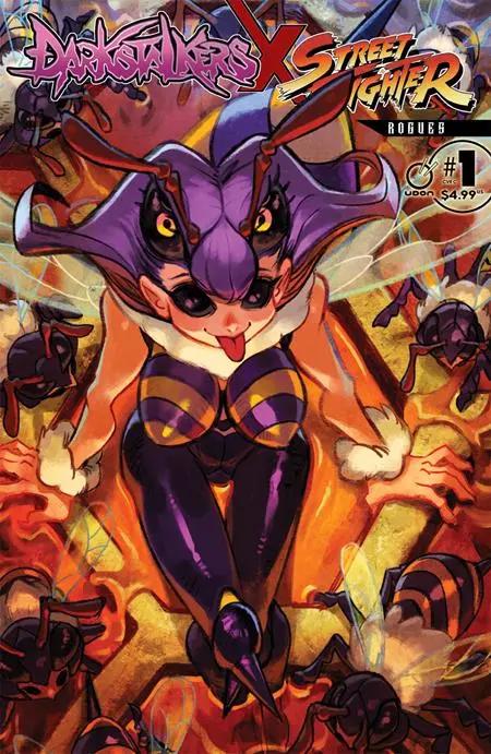 DARKSTALKERS X STREET FIGHTER ROGUES #1 (ONE SHOT) CVR C INC 1:5 ALEX AHAD VAR UDON Entertainment