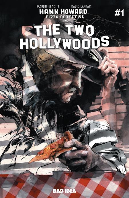HANK HOWARD PIZZA DETECTIVE #1 (OF 2) THE TWO HOLLYWOODS CVR D 1:20 INC JONATHAN MARKS BARRAVECCHIA VAR BAD IDEA