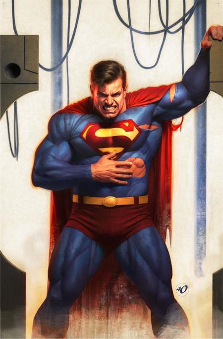 SUPERMAN #34 CVR D ARIEL OLIVETTI CARD STOCK VAR (DC K.O.) DC Comics