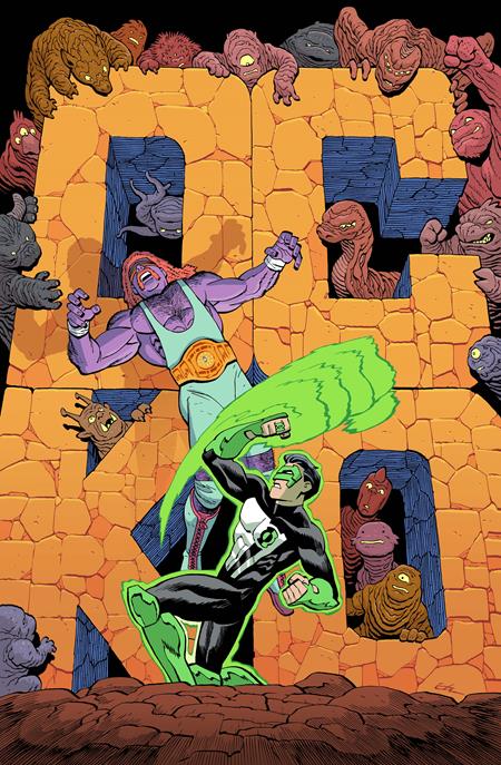 DC K.O. GREEN LANTERN GALACTIC SLAM #1 (ONE SHOT) CVR C ETHAN YOUNG CARD STOCK VAR DC Comics