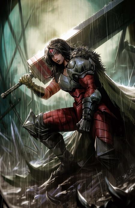 ABSOLUTE WONDER WOMAN #16 CVR B DERRICK CHEW CARD STOCK VAR DC Comics