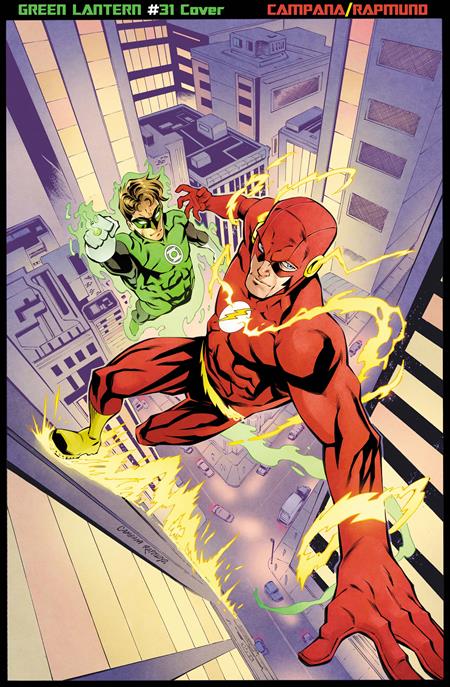 GREEN LANTERN #31 CVR D CHRIS CAMPANA & NORM RAPMUND CARD STOCK VAR DC Comics