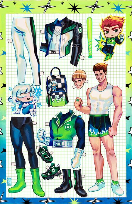 GREEN LANTERN CORPS #12 CVR B RIAN GONZALES CARD STOCK VAR DC Comics