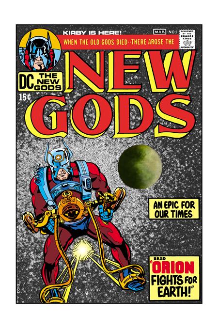 NEW GODS #1 FACSIMILE EDITION CVR A JACK KIRBY DC Comics