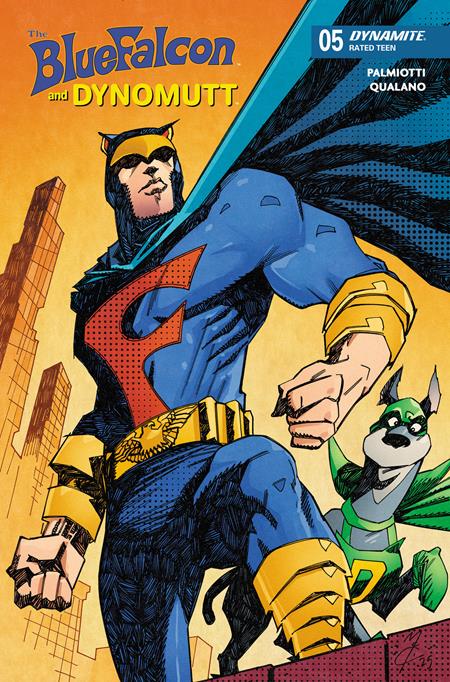 BLUE FALCON & DYNOMUTT #5 CVR B JOHN MCCREA VAR DYNAMITE Entertainment