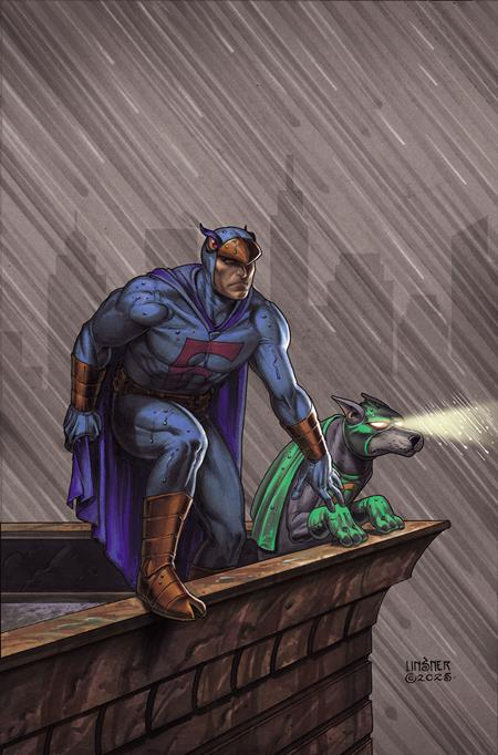 BLUE FALCON & DYNOMUTT #5 CVR G INC 1:10 JOSEPH MICHAEL LINSNER VIRGIN VAR DYNAMITE Entertainment