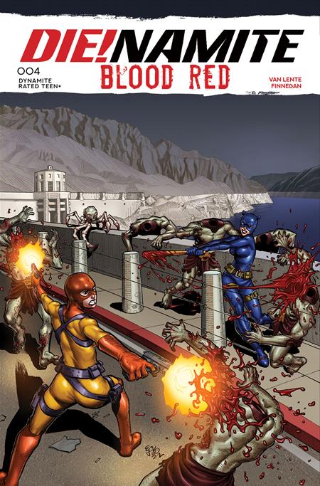 DIENAMITE BLOOD RED #4 CVR A EJ SU DYNAMITE Entertainment