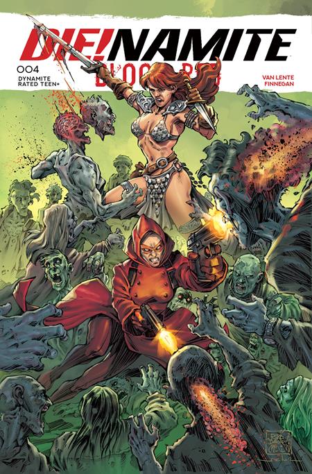 DIENAMITE BLOOD RED #4 CVR B ROBERTO MELI VAR DYNAMITE Entertainment