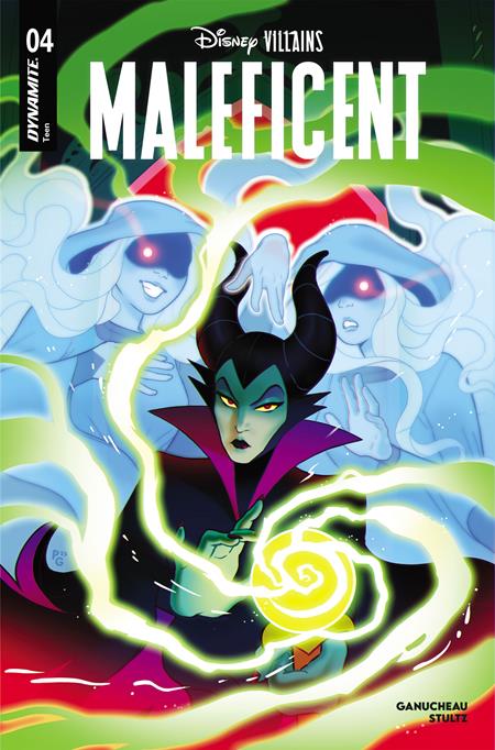 DISNEY VILLAINS MALEFICENT #4 CVR A PAULINA GANUCHEAU DYNAMITE Entertainment
