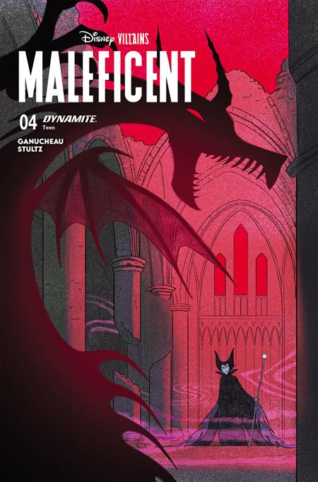 DISNEY VILLAINS MALEFICENT #4 CVR D THEO STULTZ VAR DYNAMITE Entertainment