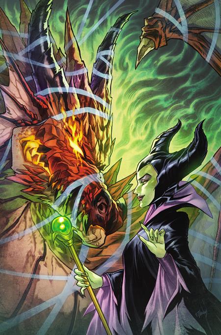 DISNEY VILLAINS MALEFICENT #4 CVR G INC 1:15 ELLERY VIRGIN VAR DYNAMITE Entertainment