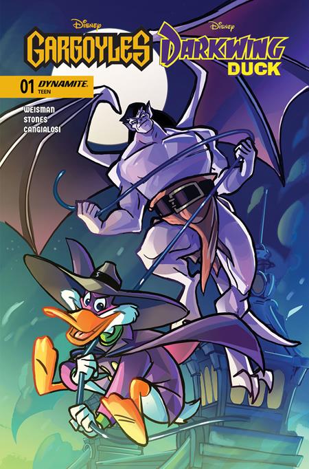 GARGOYLES DARKWING DUCK #1 CVR A TAD STONES DYNAMITE Entertainment