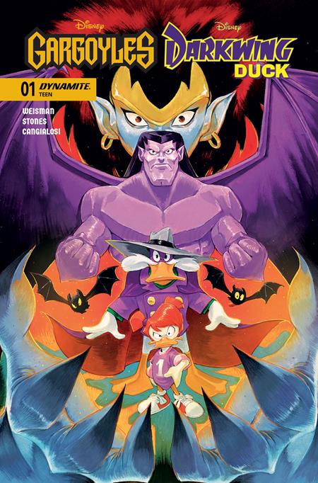 GARGOYLES DARKWING DUCK #1 CVR B IVAN BIGARELLA VAR DYNAMITE Entertainment