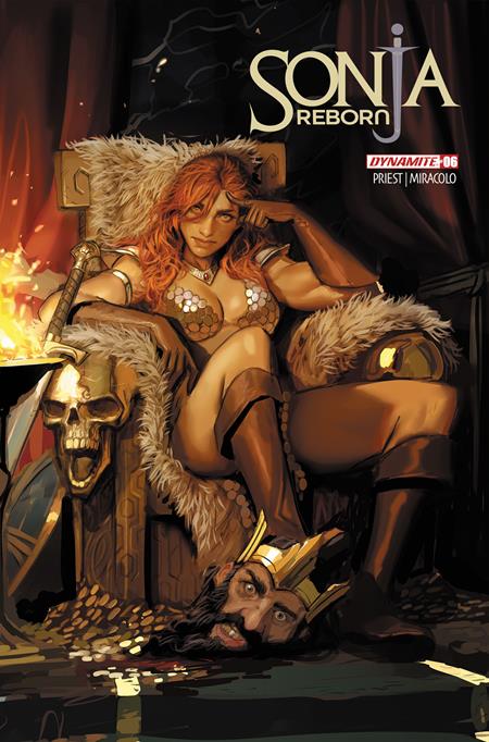SONJA REBORN #6 CVR A STJEPAN SEJIC DYNAMITE Entertainment