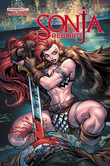SONJA REBORN #6 CVR C CHAD HARDIN VAR DYNAMITE Entertainment