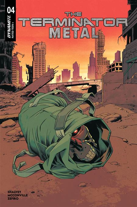 TERMINATOR METAL #4 CVR A DECLAN SHALVEY DYNAMITE Entertainment