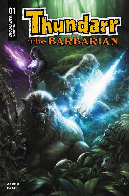 THUNDARR THE BARBARIAN #1 CVR B FRANCESCO MATTINA VAR DYNAMITE Entertainment