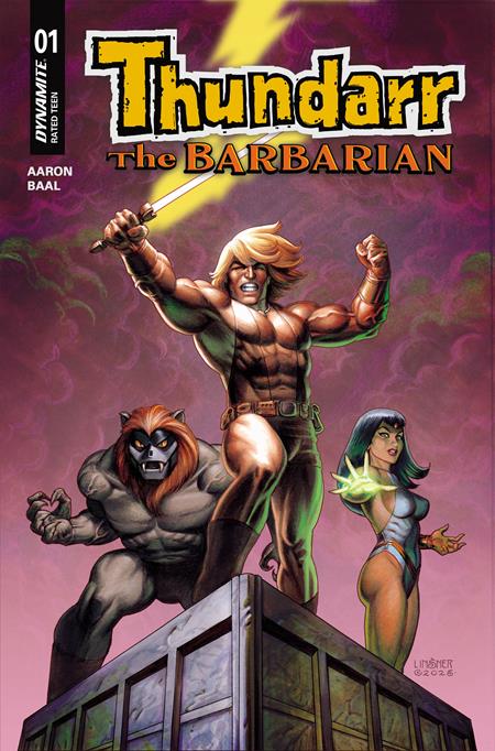 THUNDARR THE BARBARIAN #1 CVR D JOSEPH MICHAEL LINSNER VAR DYNAMITE Entertainment