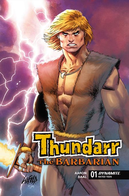 THUNDARR THE BARBARIAN #1 CVR E ROB LIEFELD VAR DYNAMITE Entertainment
