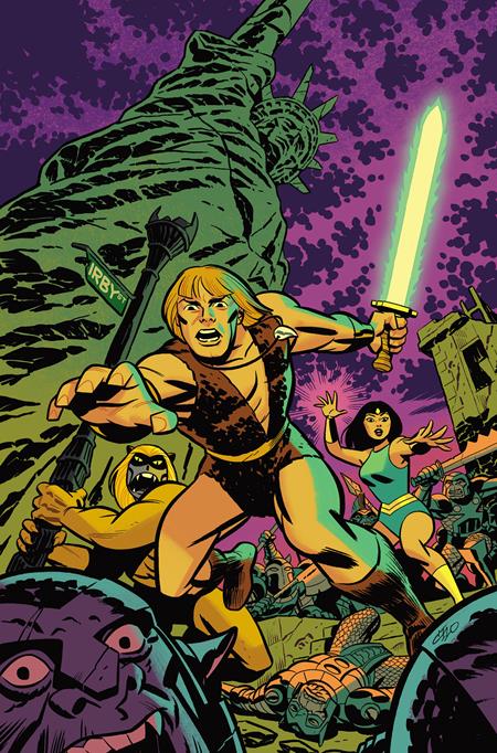 THUNDARR THE BARBARIAN #1 CVR J MICHAEL CHO METAL VIRGIN CVR VAR DYNAMITE Entertainment
