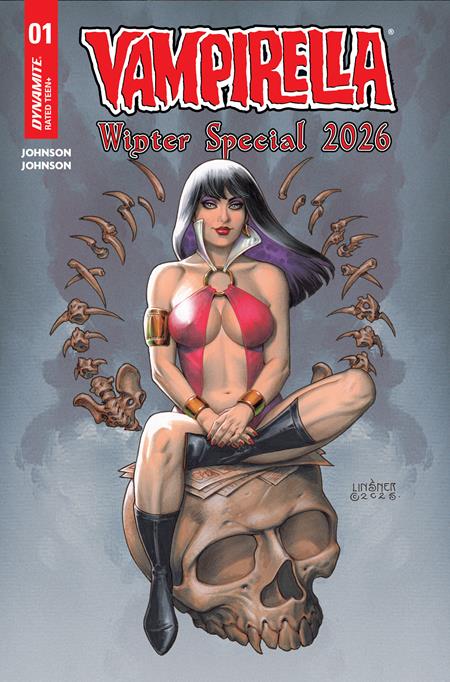 VAMPIRELLA WINTER SPECIAL 2026 #1 (ONE SHOT) CVR B JOSEPH MICHAEL LINSNER VAR DYNAMITE Entertainment