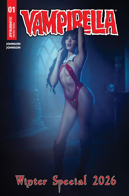 VAMPIRELLA WINTER SPECIAL 2026 #1 (ONE SHOT) CVR D COSPLAY VAR DYNAMITE Entertainment