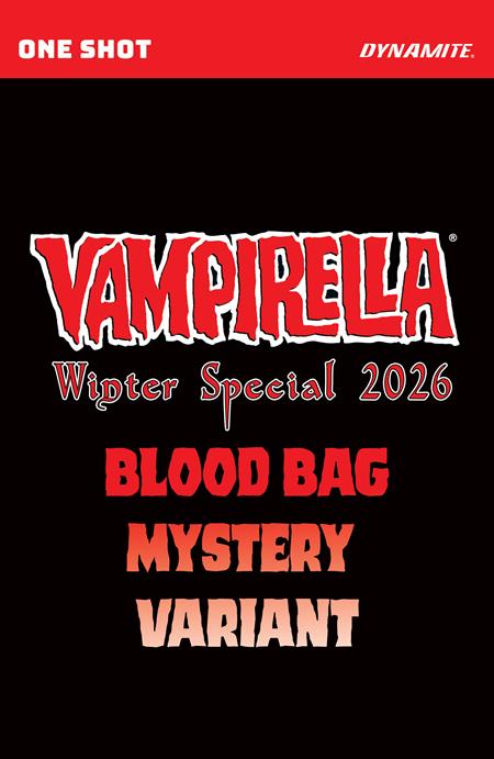 VAMPIRELLA WINTER SPECIAL 2026 #1 (ONE SHOT) CVR E BLIND BAG VAR DYNAMITE Entertainment