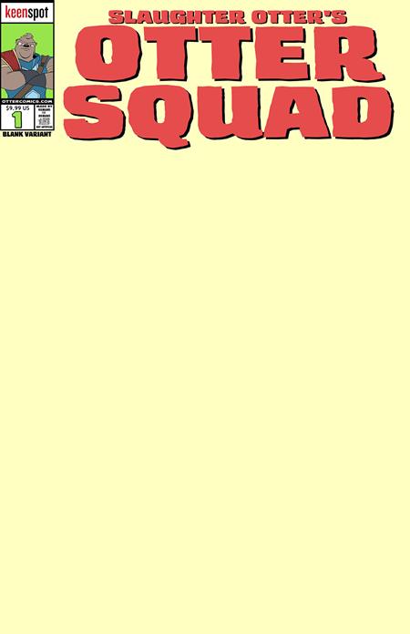 OTTER SQUAD #1 CVR C BLANK SKETCH COVER VAR Ex Posse Holdings