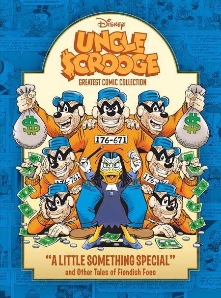 DISNEY GREATEST COMICS COLLECTION HC VOL 01 UNCLE SCROOGE A LITTLE SOMETHING SPECIAL AND OTHER TALES OF FIENDISH FOES Fantagraphics