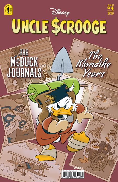 UNCLE SCROOGE LEGACY #464 THE MCDUCK JOURNALS THE KLONDIKE YEARS CVR A KARI KORHONEN Fantagraphics