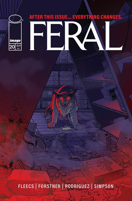 FERAL #20 CVR A TONY FLEECS & TRISH FORSTNER Image Comics