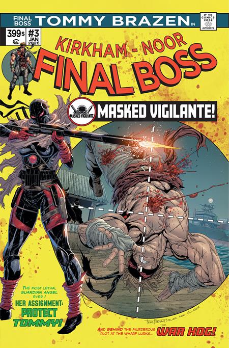 FINAL BOSS #3 CVR F INC 1:100 TYLER KIRKHAM 70S VAR (MR) Image Comics